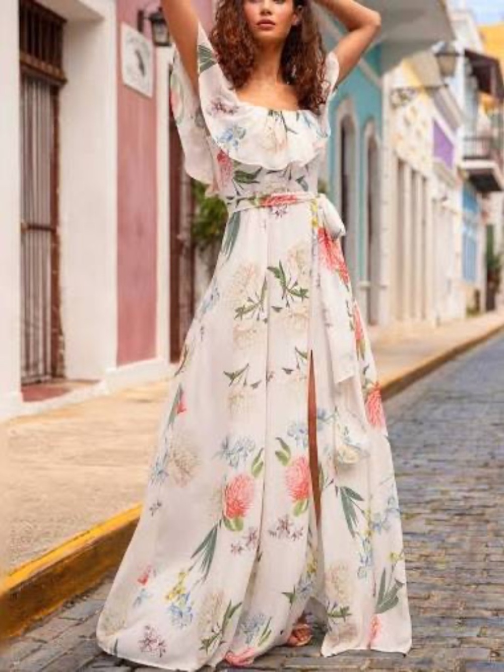 XS Yumi Kim Carmen Maxi in Forever Yours Ivory